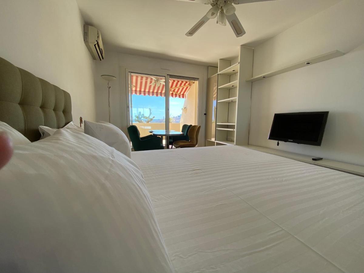Ferienwohnung Mansfield Vue Carte Postale Terrasse Piscine Calme Port A 200M A Pied Menton Exterior foto
